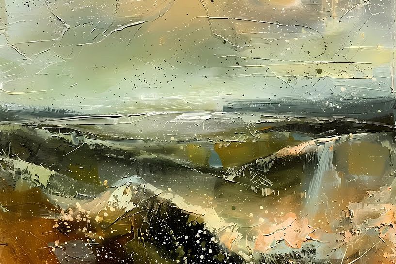 painting on plaster board by Ariadna de Raadt-Goldberg