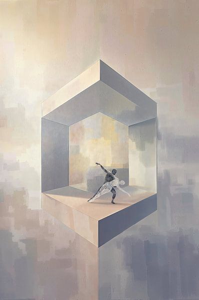 Dancing in Geometry – Minimalistisch Abstract Design van Arjen Roos