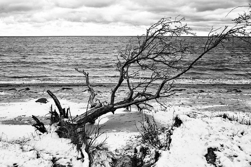 Unstable on the beach by Heiko Westphalen
