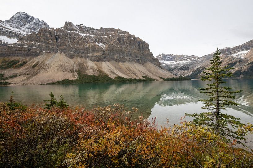 Bergsee im Herbst von Christiaan Poot