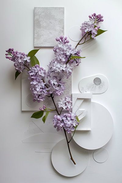 Zinnien von Poster Art Shop