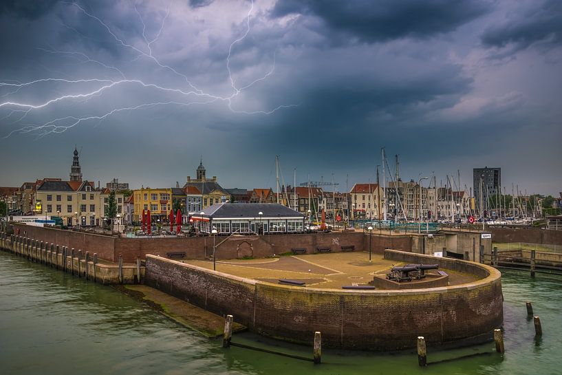 Sturm über Vlissingen von Sander Poppe