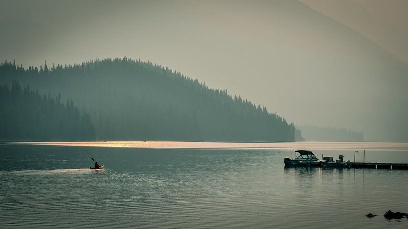 Lake Minnewanka by Henriëtte Wanders