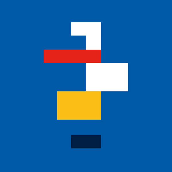 Cubist Bauhaus design by Raymond Wijngaard