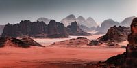 Désert de Wadi Rum en Jordanie