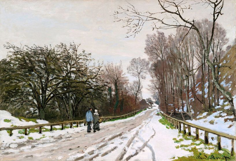 Claude Monet,Route de la ferme Saint-Siméon, Honfleur par finemasterpiece