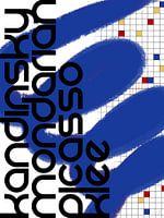 Artiste abstrait célèbre