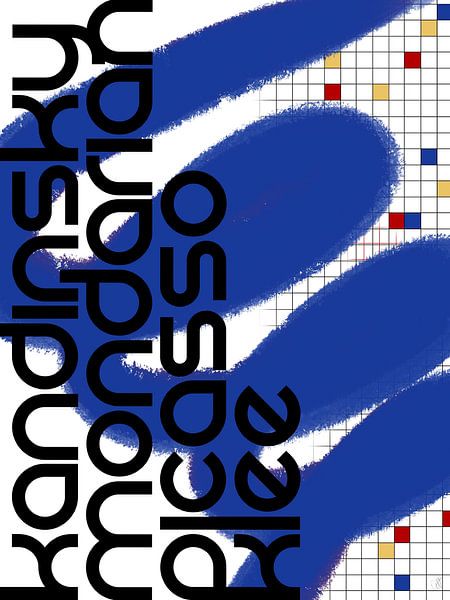 Artiste abstrait célèbre par Anne-Marie Volfova