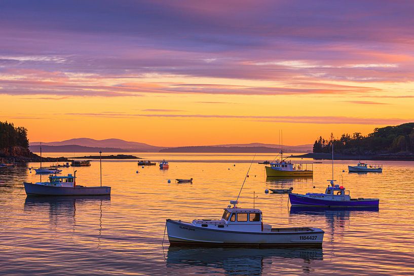 Port de Sunrise Bar, Maine par Henk Meijer Photography
