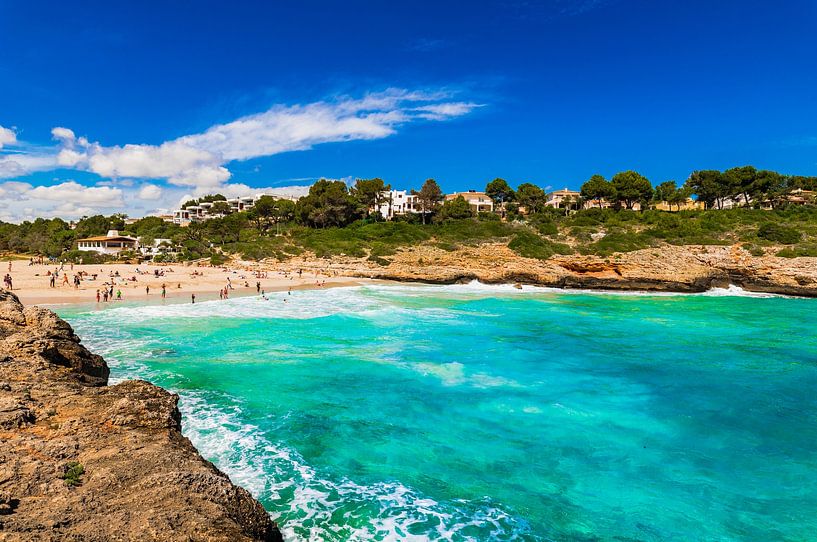 Plage de la baie de Cala Mandia, Majorque, Espagne, îles Baléares par Alex Winter