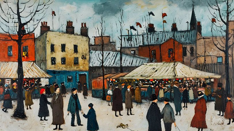 To the market by Jan Bechtum