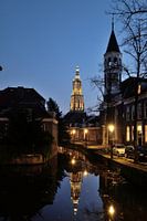 De OL Vrouwe toren in Amersfoort vanaf het Havik