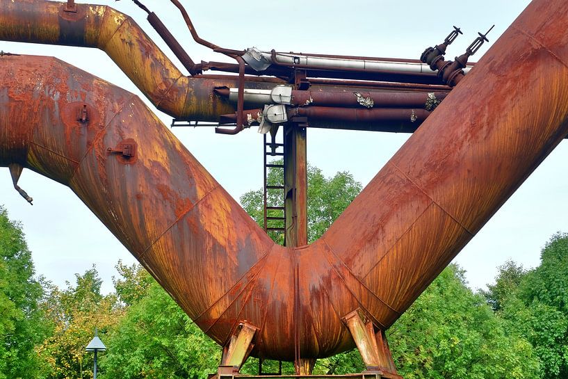 rostige Rohre par Edgar Schermaul