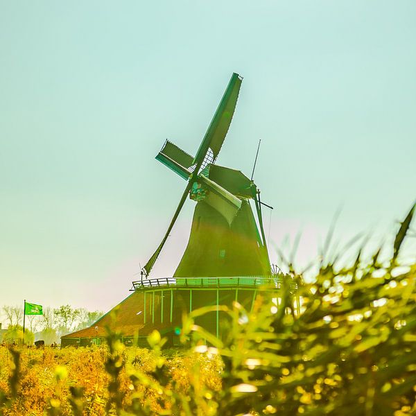 Windmill, Zaanse Schans (Netherlands) by Stewart Leiwakabessy