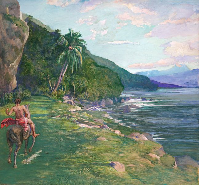 John La Farge~Un raccourci à Tahiti par finemasterpiece