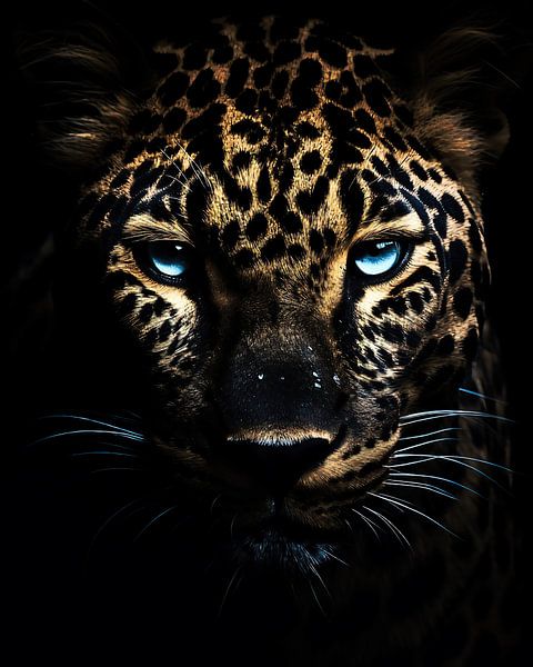 Tierportrait von fernlichtsicht