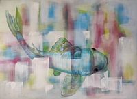 Swimming fish in the dawn / SDAW