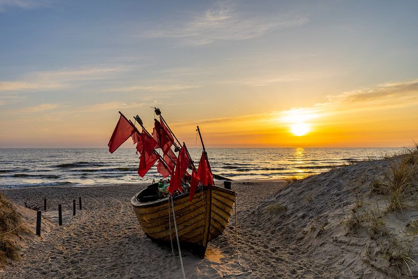 Fischerboot an der Ostsee auf Usedom von Animaflora PicsStock