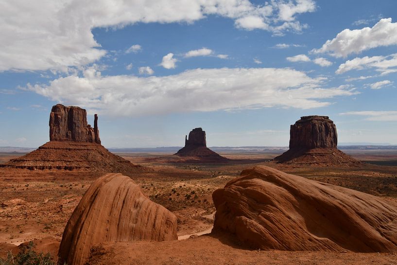 In Monument Valley by Bernard van Zwol