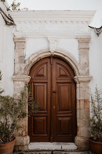 Lindos toegangspoort van Isis Sturtewagen