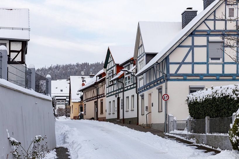 Herleshausen im Winter von Roland Brack