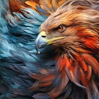 Aigle royal Oeuvre d'art photoréaliste