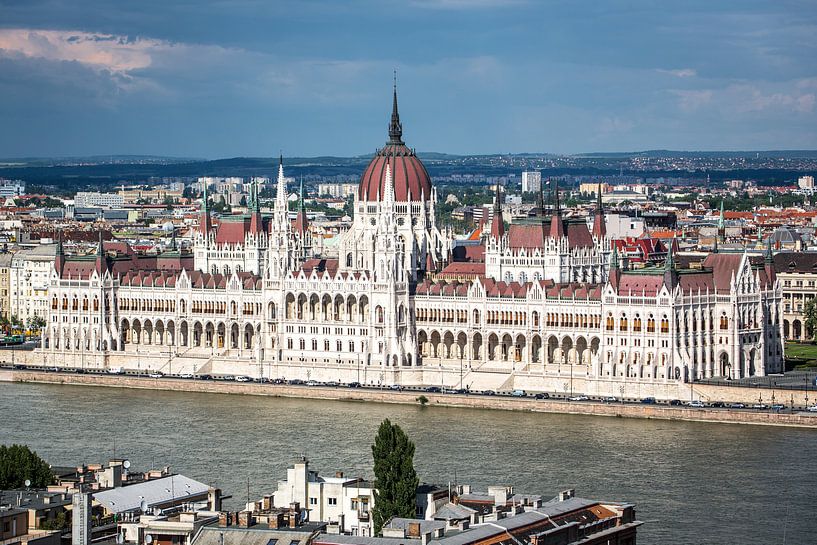 Parlement de Budapest par Leon Weggelaar