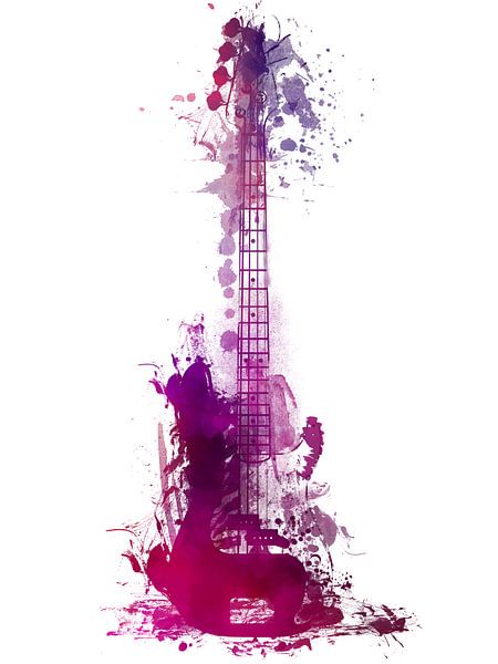 Guitar 38 music art #guitar #music by JBJart Justyna Jaszke