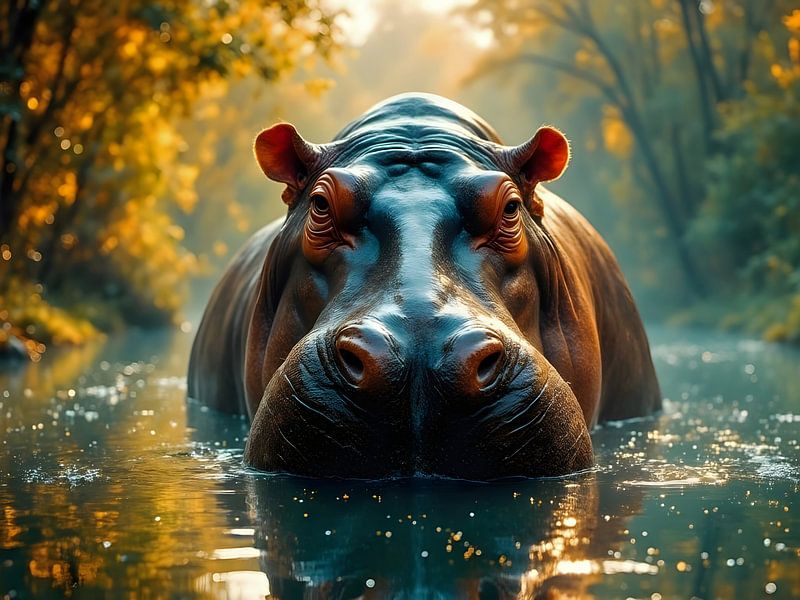 Le gardien de la rivière par Babetts Bildergalerie