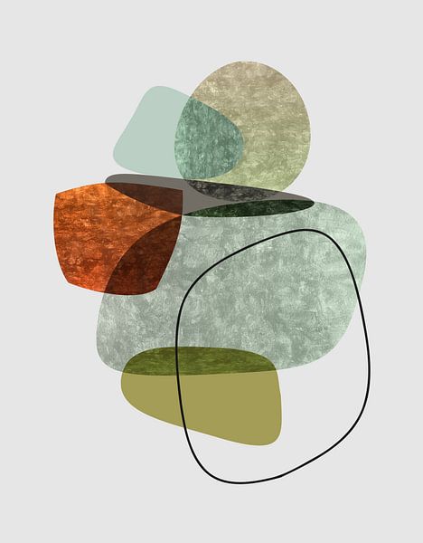 Abstract composition 823 by Angel Estevez