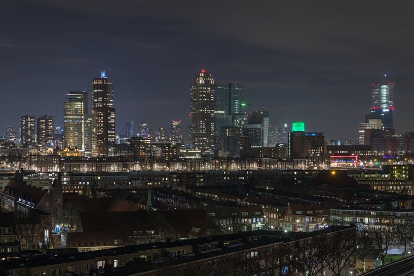 Die Wilhelmina Pier in Rotterdam. von MS Fotografie | Marc van der Stelt
