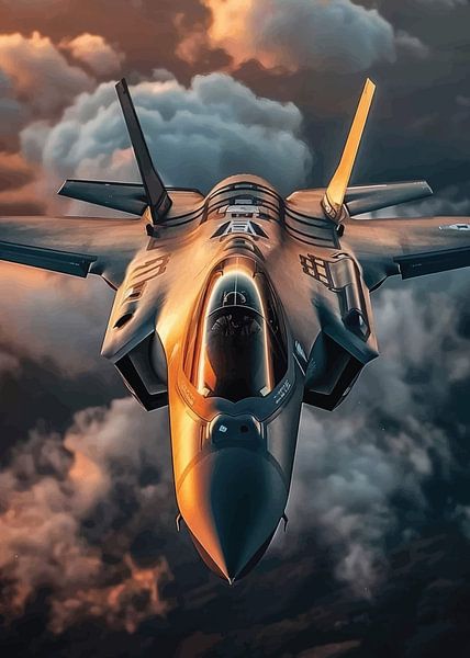 Apex of Air Dominance by Silvina Khan