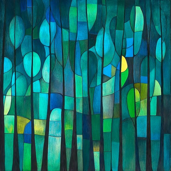 Forêt sombre par Jutta Maria Pusl