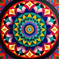 Mandala ethnique africain