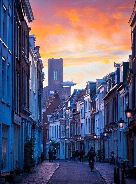 Andersweltlich - Tintenfass Haverstraat Utrecht von Freek van den Bergh