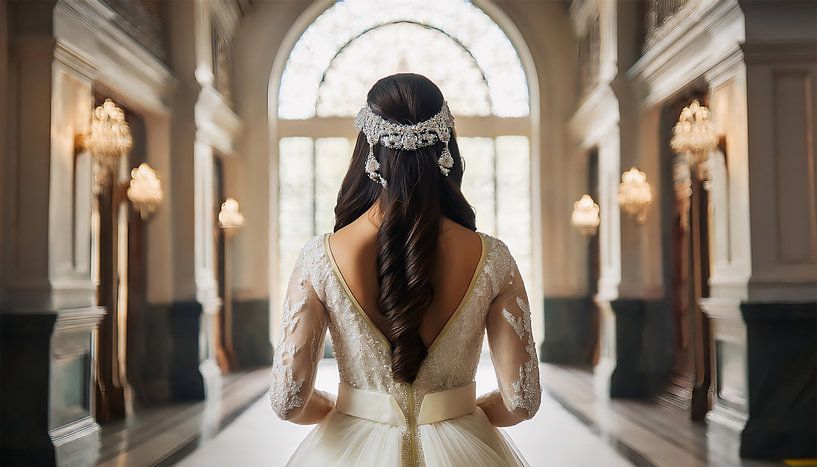 Hochzeitssaal mit Braut von Mustafa Kurnaz