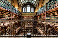 Rijksmuseum Bibliothek Amsterdam Symmetrie