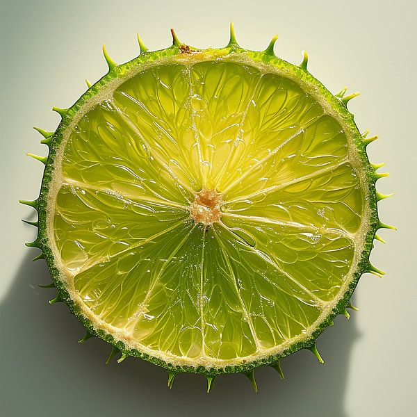 A Lime with Spikes by Karina Brouwer