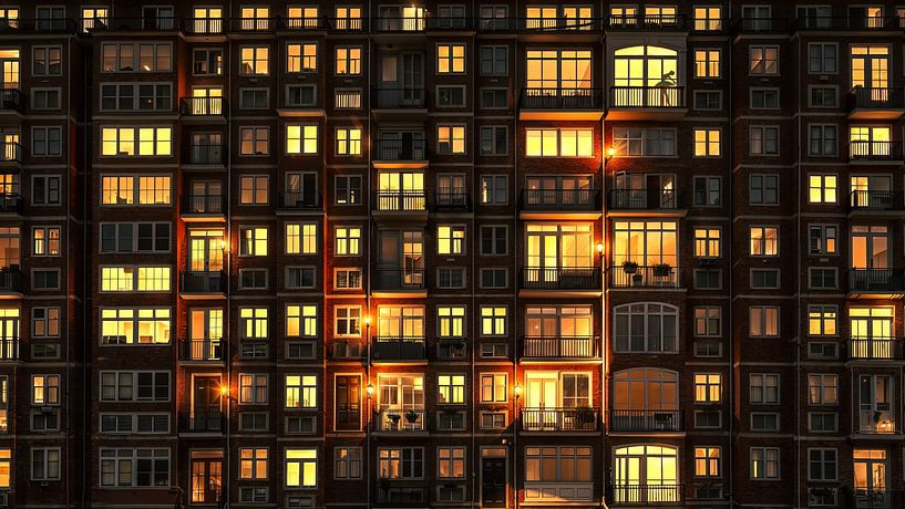 Voyeur urbain par Arjen Roos