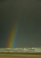regenbogen strand bei nachbarn ameland