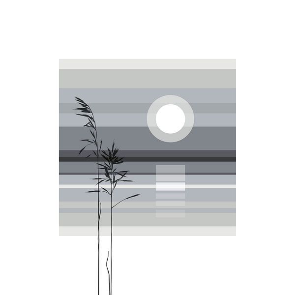 Sonnenuntergangs-Streifen von Color Square