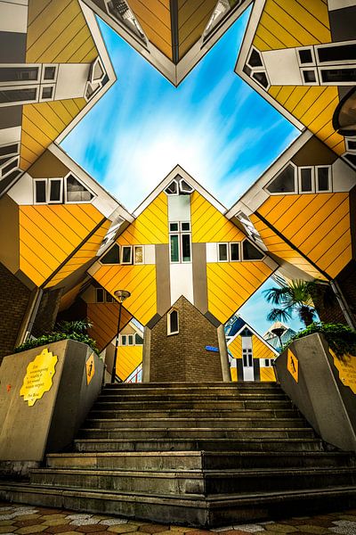 Cube houses by Jeroen Diks