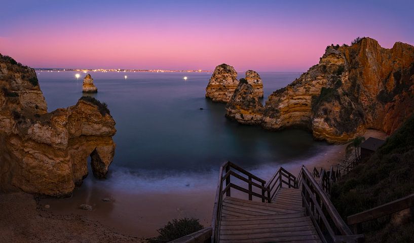 Praia do Camilo après le coucher du soleil par Raphotography