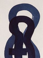 Cyan type artprint - Connection