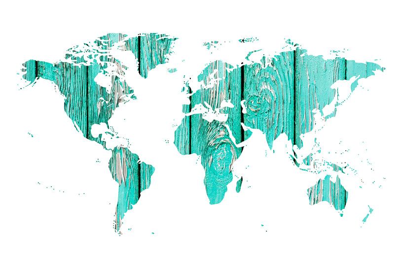 Weltkarte von Poster Art Shop