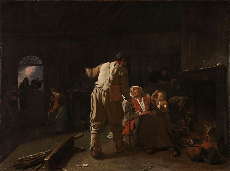 Visite des malades, Michael Sweerts par Des maîtres magistraux