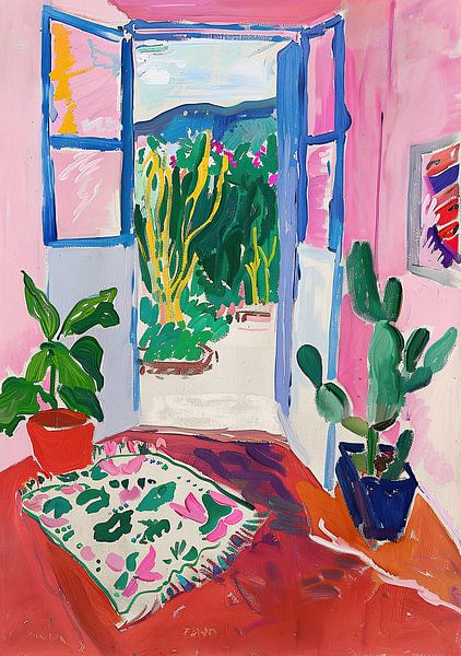 Matisse inspiré Fenêtre ouverte par Niklas Maximilian
