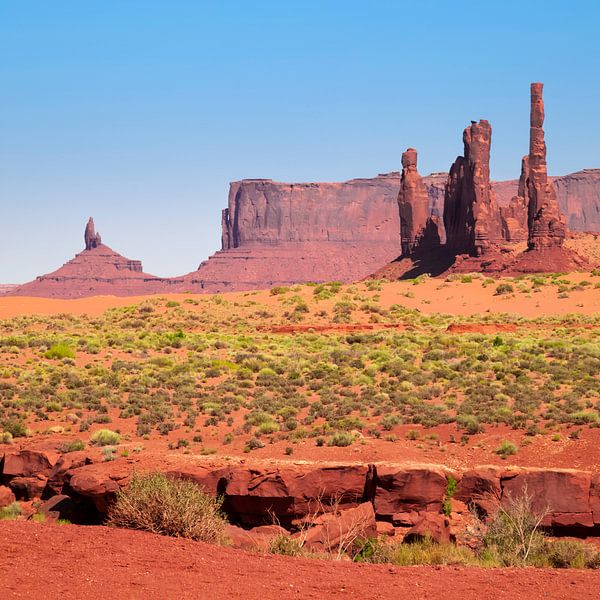 MONUMENT VALLEY Totem Pole by Melanie Viola