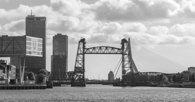 De Hef und die Noordereiland in Rotterdam von MS Fotografie | Marc van der Stelt