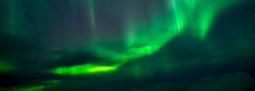Panorama Northern Lights by Anton de Zeeuw